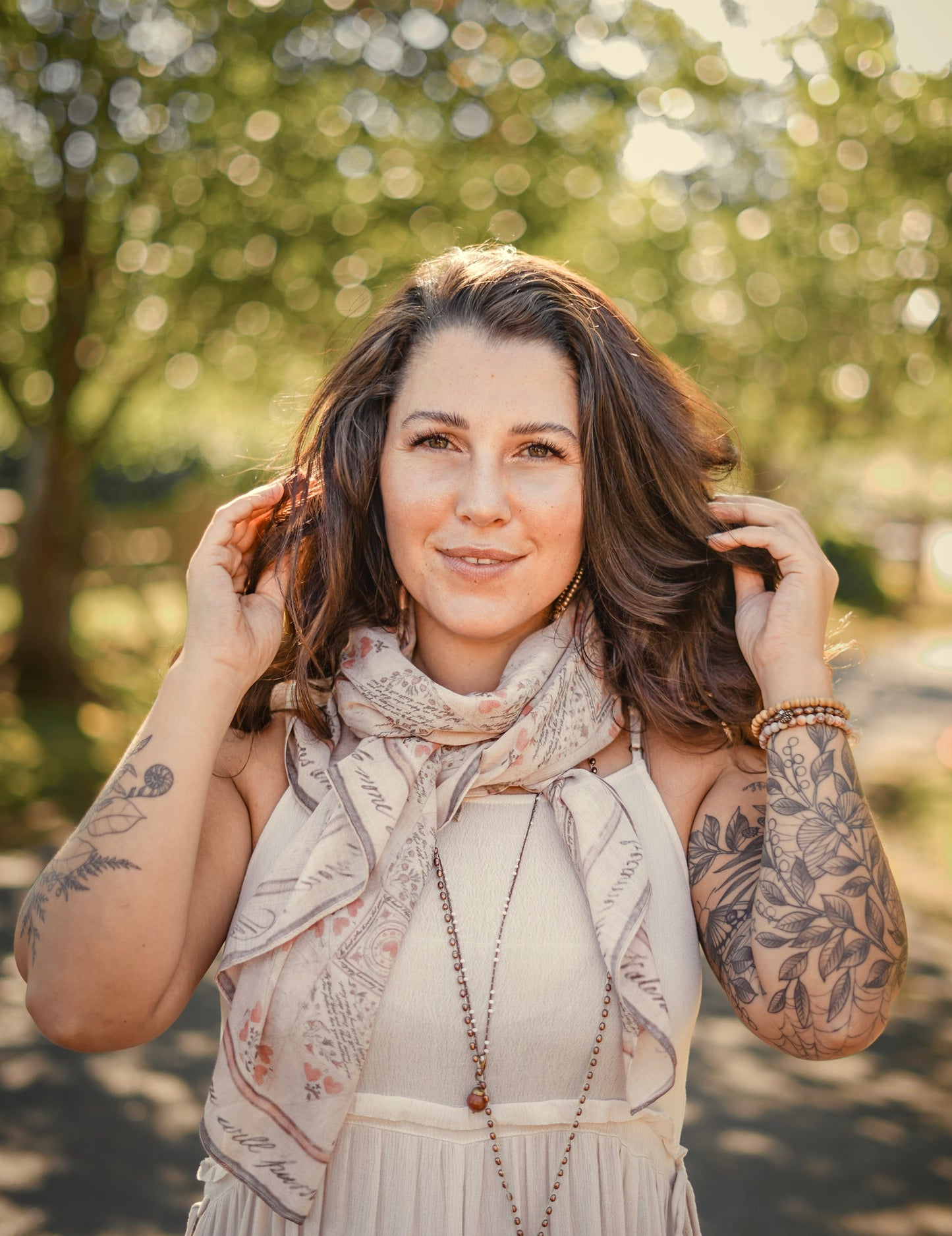 Scarf featuring a patchwork design inspired by a 200-year-old handwritten puzzle purse love letter with romantic poetry and vintage charm – Market of Stars