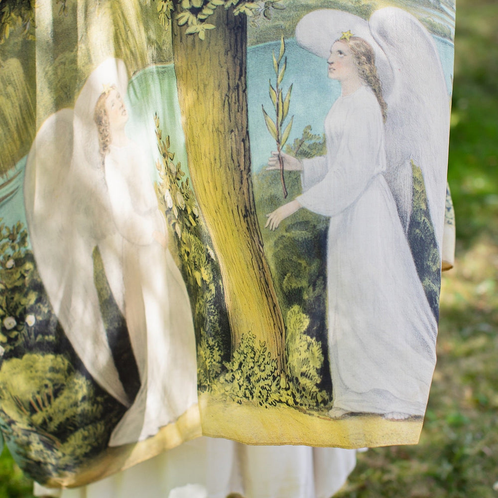 
                  
                    Model wearing Tree of Life Starduster celebrating growth renewal and timeless beauty – Market of Stars
                  
                