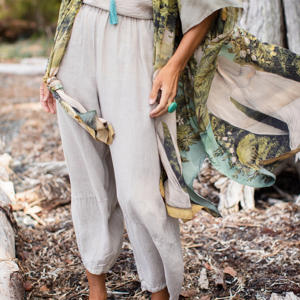 
                  
                    Model wearing Tree of Life Starduster celebrating growth renewal and timeless beauty – Market of Stars
                  
                